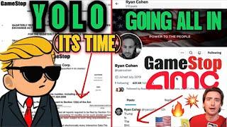 AMC GME STOCK RYAN COHENS MESSAGE!!!!!!!!!! (STRAP IN)