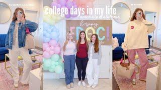 FIRST DAY OF SPRING SEMESTER | a couple days in my life vlog | University of Alabama