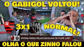 OLHA ISSO! IMPRENSA DE BOCA ABERTA COM... FLAMENGO 3x1 ATLÉTICO-MG - OLHA O QUE O PASCOAL FALOU...