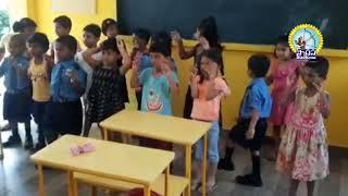 Adorable kindergarteners taking a dance break | Sadhana Schools