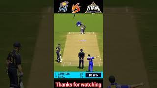 MI VS GT  || ipl 2025 eliminator || #shorts #viral #trending