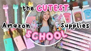 CUTE AMAZON BACK TO SCHOOL SUPPLIES HAUL! ️