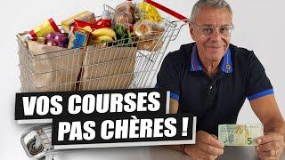 6 TRUCS MALINS POUR MANGER PAS CHER  (La liste de courses la moins chère !)