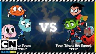 Toon Cup 2021 GamePlay | Gumball VS TTG Bro Squad - Who Will Win? | Cartoon Network GameBox