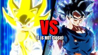 Why Goku VS Sonic Is NOT Close