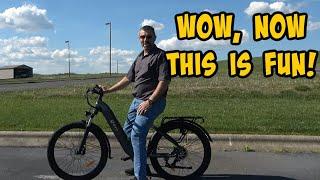 DYU C1 Electric Bike. Holy Cow, The Future Is Pretty Cool!!