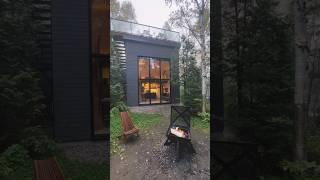 2-Story Tiny Home Tower Cabin Deep in the Canadian Wilderness!