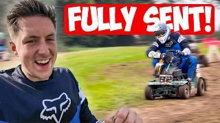 The Most INSANE Lawn Mower Race Yet! - BLMRA Cross Country