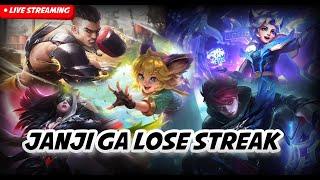 [DAY 20] MABAR KOK LOSE STREAK ? [DOUBLE STREAM TOKTOK] - MOBILE LEGENDS INDONESIA