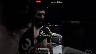 Khamzat Chimaevs last post fight speech. #ufc #motivation #khamzatchimaev