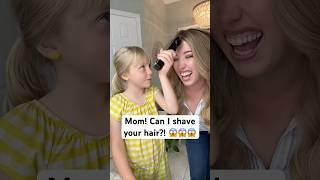 Mom! Can I shave your hair?! YES  #buzzcut #hairloss #beauty #bald #lusta #alopecia #wig #hair