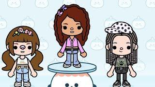 just making two girls|there are so cute|Toca Rumaisa