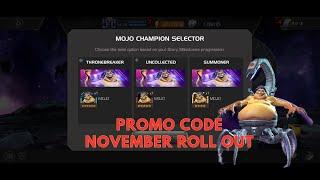 New Promo Code in the Mail for Free 5/6 Star Champion #mcoc