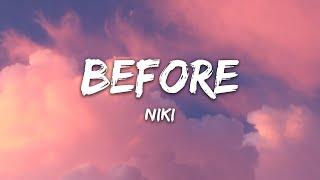 NIKI - Before Lyrics