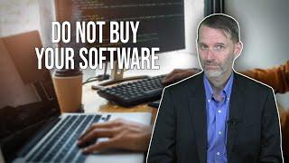 Top 5 Reasons Why You Should Build, Not Buy, Software