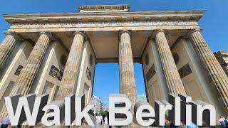 Walk Here: Berlin, Germany, Summer 2023 - Deutschland - 4k 60fps UHD