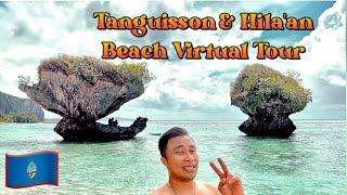 Tanguisson & Hila'an Beach TOUR Guam   | crystal clear waters  and white sand ️ !