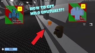 How to get a MILO UNUSUAL on your skin! Roblox Arsenal!