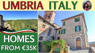 4 Stunning Stone Homes for Sale in Umbria, Italy | Affordable Italian Houses from €35k