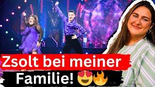 Herzlicher Empfang: SelfieSandra holt „Let’s Dance“-Zsolt in die Familie! ️️