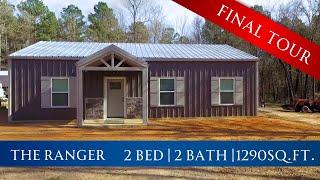 Barndominium Tour - 2 BR / 2 BA -1290 sq ft (The Ranger)