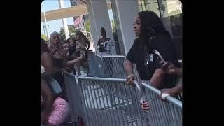 IVORI GOT SNUCK AT THE BADDIES AUDITIONS FOR ZEUS. (ZEUS & NOWTHATSTV)