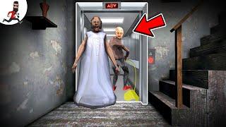 Granny Home Elevator ► funny horror animation granny