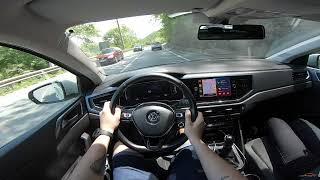 Far From City Sunny Day Chill Car Driving POV Experience