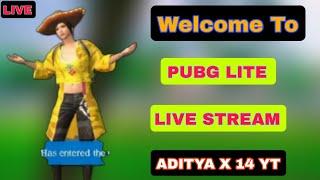 Pubg Lite Live Stream 1vs4 GoD Tushar op vs Aditya x 14 yt 