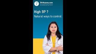 High BP Kaise Control Karen Dr Arpana Samanta | हाई बी पी ठीक करें | Control High BP naturally