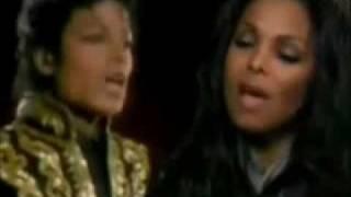 We Are The World 25 For Haiti : Janet sings with Michael Jackson.