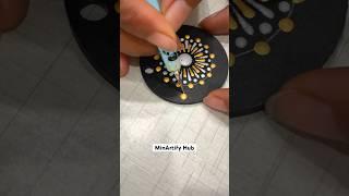 Mini Dot Mandala Art | Dot Art #shorts #mandala #minartifyhub #artwork