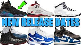 HUGE UPDATES: JORDAN 8 AQUA 2025, AJ 5 FIRE RED, FOAMPOSITE ONE COUGH DROP, KOBE 6 DODGERS + MORE