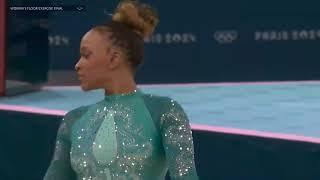 (NBC) Rebeca Andrade FX EF 2024 Olympics