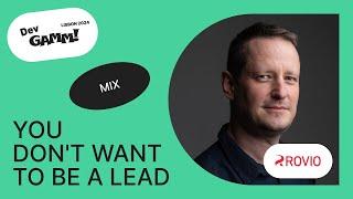 You don't want to be a lead - Guido Schmidt, Director of Design, Rovio