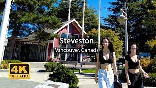 [4K] Steveston Village, Vancouver Canada | Walking Tour | Island Times