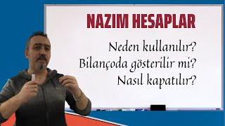 Nazım Hesaplar Nedir ve Nasıl Kapatılır ? - Aydın Tuzcu | No: 8