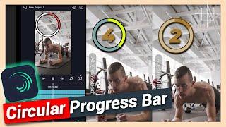 Create Circular Progress Bar | Alight Motion Tutorial