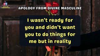 DM TO DF TODAY  I wasn't ready  Divine Masculine's Apology #dmtodftoday