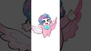  Princess Cadence & Princess Flurry Heart | How do I look? #mlp #animationmeme #digitalart
