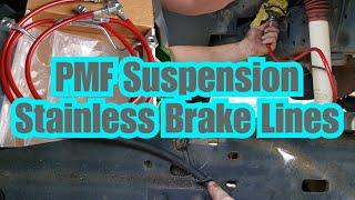 PMF Suspension Extended Stainless Brake Line Install and Review | F250