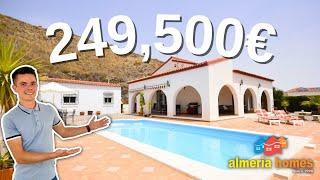 RESERVED! Spanish property in Almeria | 4 bedroom villa in Arboleas | Villa Spectacular - AH13245