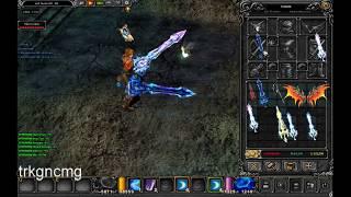 Test Effect Swords Blue Shuang Mu Awakening