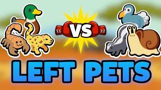 Super Auto Pets but we can only use LEFT PETS