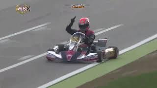 WSK FINAL CUP SERIES 2017 ROUND 2 JUNIOR FINAL part 02