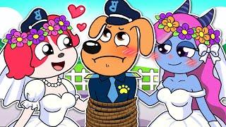 PAPILLON & Dr. Antel want to Marry LABRADOR!! -? Sad Story | Sheriff Labrador Police Animation