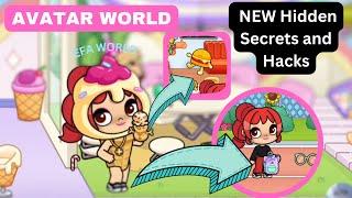 AVATAR WORLD - THIS IS NEW Hidden Secrets and Hacks - EFA WORLD