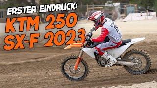 First Ride: 2023 KTM 250 SX-F mit Davide von Zitzewitz in Glen Helen USA