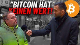 Dieser Passant überrascht mich sehr! Bitcoin Straßenumfrage!