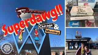 Superdawg Chicago * Best Hot Dogs! * We Visit Both SUPERDAWGS in One Day!! * Chicago's Best Dogs!